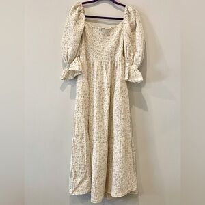 *NWT* FLORAL OFF-SHOULD MIDI DRESS **BUMP FRIENDLY** 🌷🌸